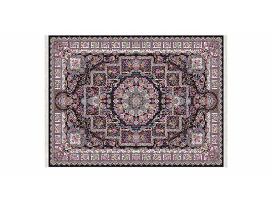 تصویر فرش پاتریس طرح سرمه رنگ سرمه ای 1200 شانه